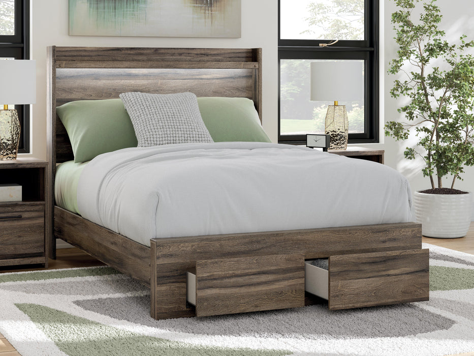 Elbrim Panel Storage Bed - CasaBella Furniture (San Antonio, TX)