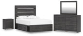 Hollivern Bedroom Set - CasaBella Furniture (San Antonio, TX)