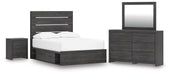 Hollivern Bedroom Set - CasaBella Furniture (San Antonio, TX)