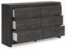 Hollivern Dresser - CasaBella Furniture (San Antonio, TX)