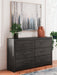 Hollivern Dresser - CasaBella Furniture (San Antonio, TX)