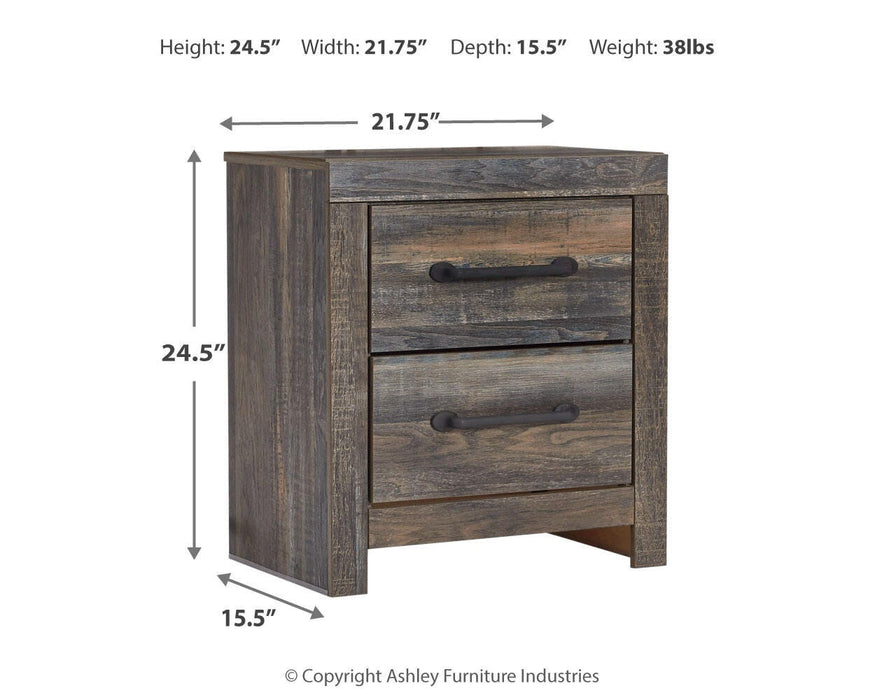 Drystan Nightstand - CasaBella Furniture (San Antonio, TX)