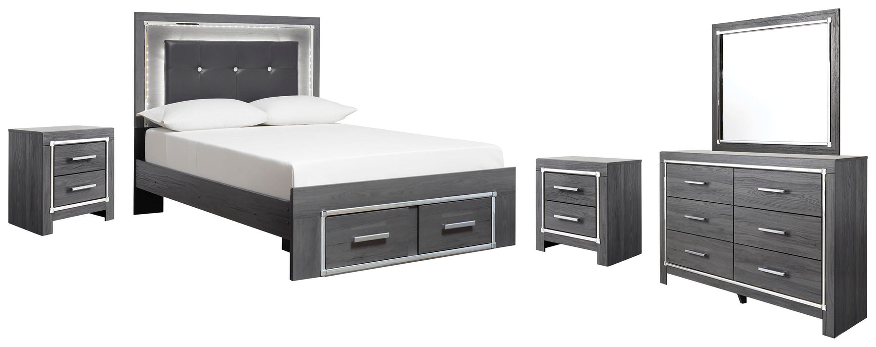 Lodanna Bedroom Set - CasaBella Furniture (San Antonio, TX)