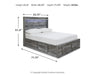 Baystorm Storage Bed - CasaBella Furniture (San Antonio, TX)