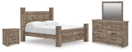 Rusticott Bedroom Set - CasaBella Furniture (San Antonio, TX)