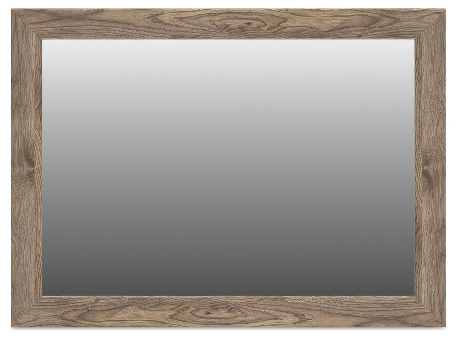Rusticott Bedroom Mirror - CasaBella Furniture (San Antonio, TX)