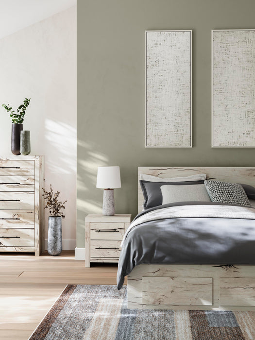 Lawroy Panel Storage Bed - CasaBella Furniture (San Antonio, TX)