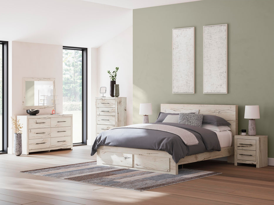 Lawroy Panel Storage Bed - CasaBella Furniture (San Antonio, TX)
