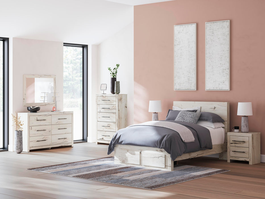 Lawroy Panel Storage Bed - CasaBella Furniture (San Antonio, TX)