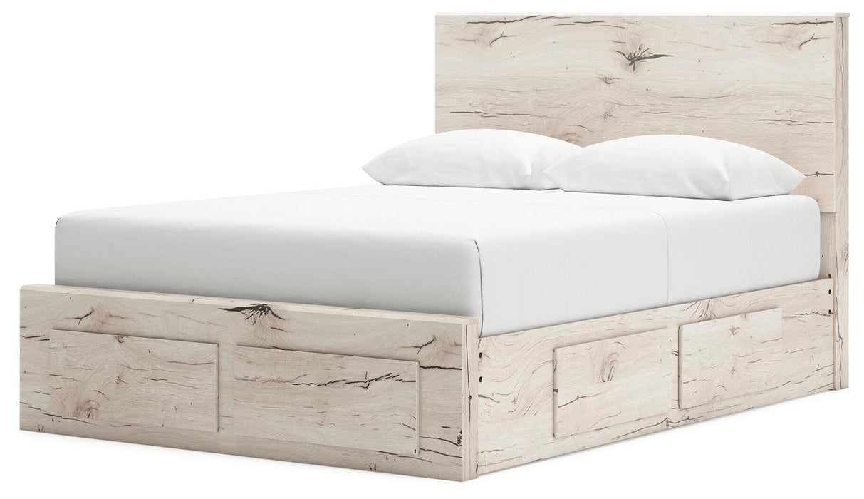 Lawroy Panel Storage Bed - CasaBella Furniture (San Antonio, TX)
