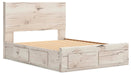 Lawroy Panel Storage Bed - CasaBella Furniture (San Antonio, TX)