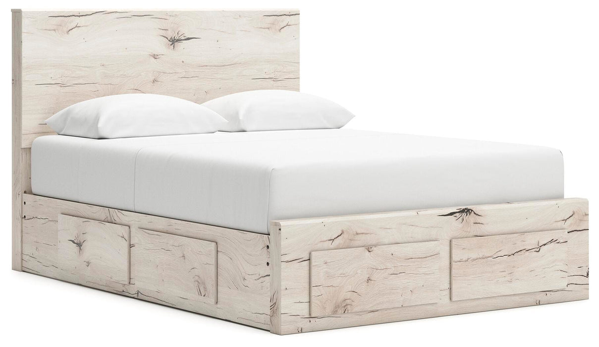 Lawroy Panel Storage Bed - CasaBella Furniture (San Antonio, TX)