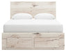 Lawroy Panel Storage Bed - CasaBella Furniture (San Antonio, TX)