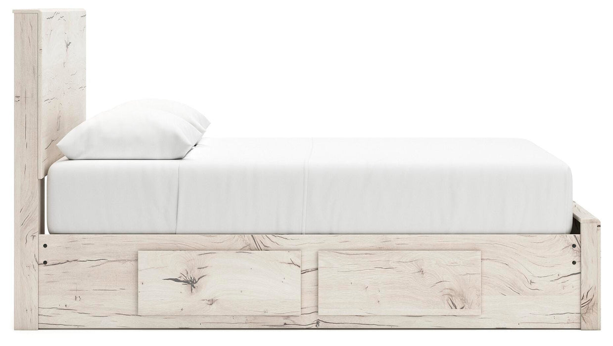 Lawroy Panel Storage Bed - CasaBella Furniture (San Antonio, TX)
