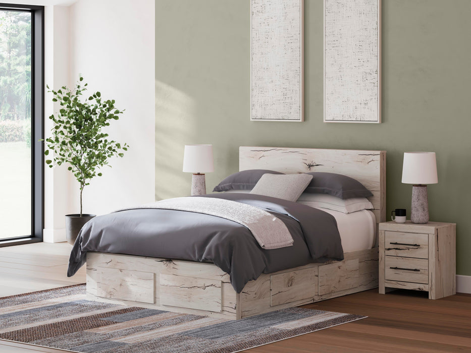 Lawroy Panel Storage Bed - CasaBella Furniture (San Antonio, TX)