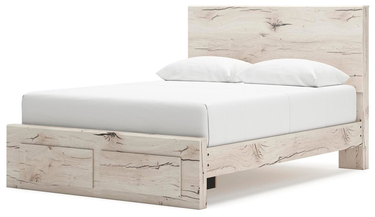 Lawroy Panel Storage Bed - CasaBella Furniture (San Antonio, TX)