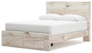 Lawroy Panel Storage Bed - CasaBella Furniture (San Antonio, TX)