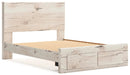 Lawroy Panel Storage Bed - CasaBella Furniture (San Antonio, TX)