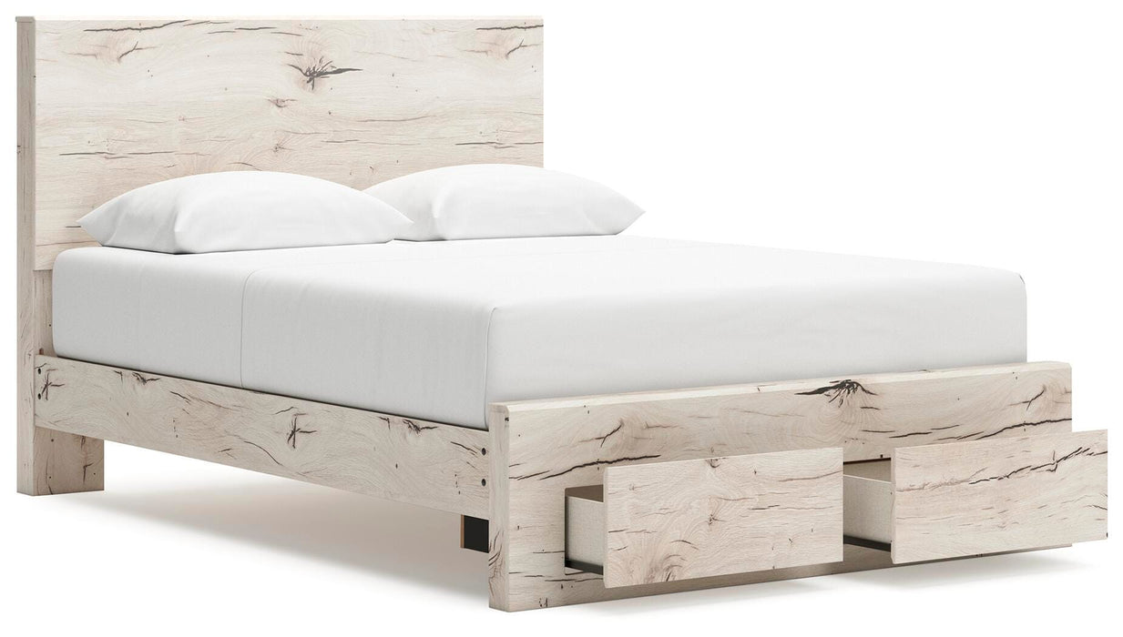 Lawroy Panel Storage Bed - CasaBella Furniture (San Antonio, TX)