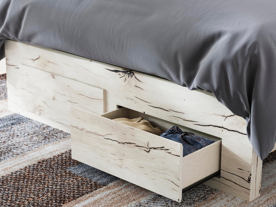 Lawroy Panel Storage Bed - CasaBella Furniture (San Antonio, TX)