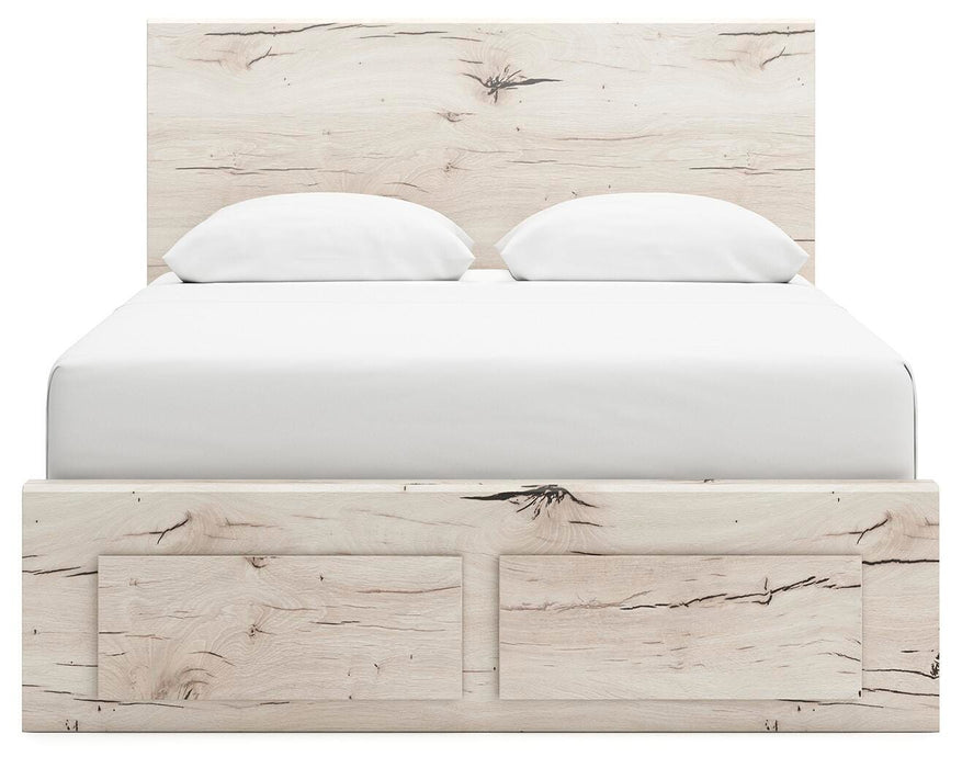 Lawroy Panel Storage Bed - CasaBella Furniture (San Antonio, TX)