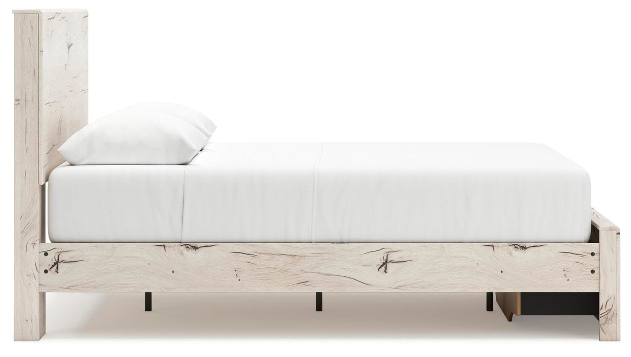 Lawroy Panel Storage Bed - CasaBella Furniture (San Antonio, TX)
