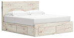 Lawroy Panel Storage Bed - CasaBella Furniture (San Antonio, TX)