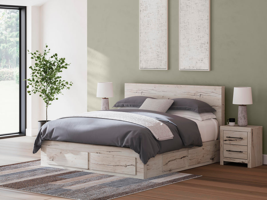Lawroy Panel Storage Bed - CasaBella Furniture (San Antonio, TX)