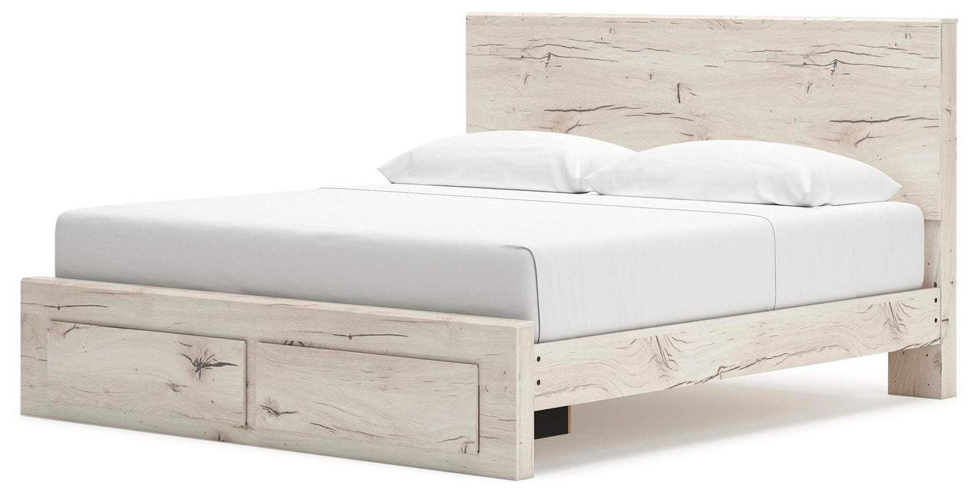 Lawroy Panel Storage Bed - CasaBella Furniture (San Antonio, TX)