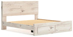 Lawroy Panel Storage Bed - CasaBella Furniture (San Antonio, TX)