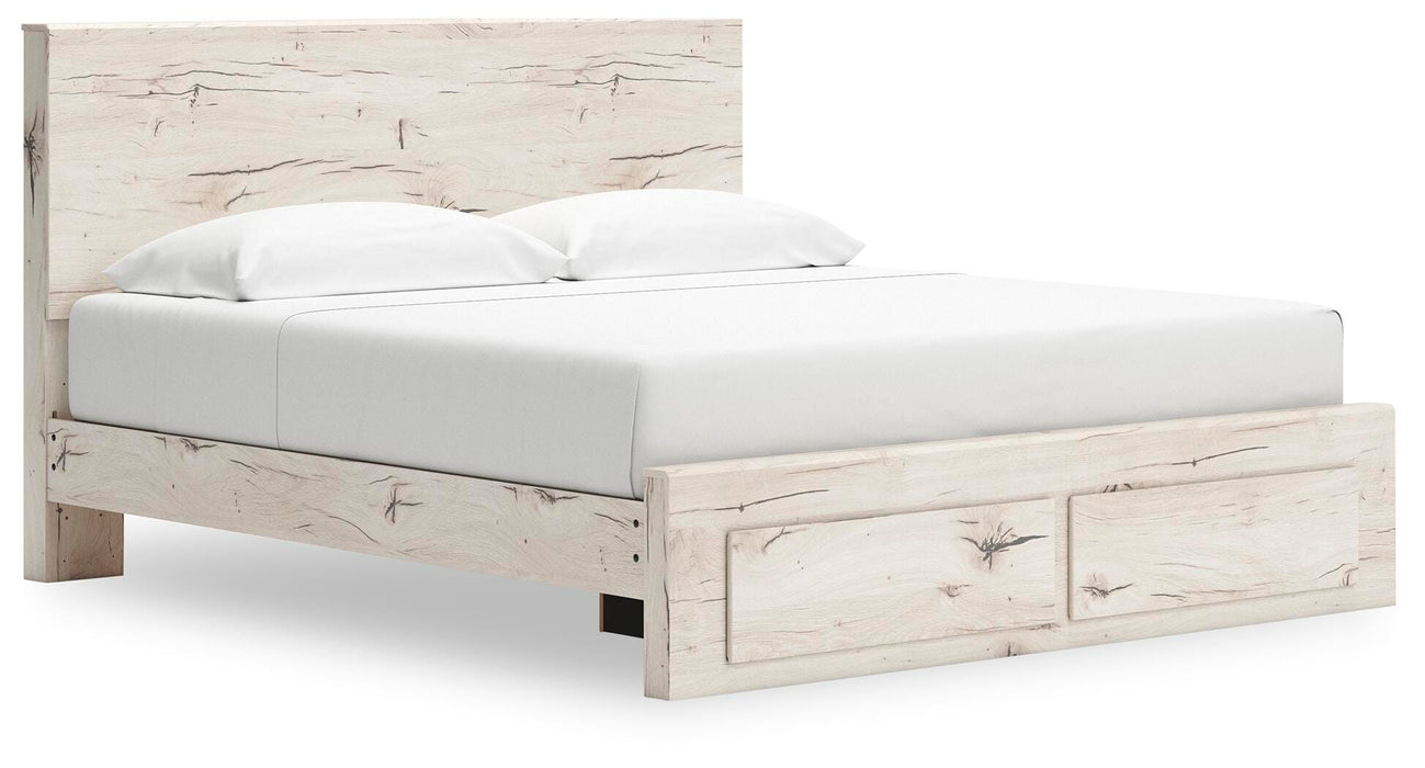 Lawroy Panel Storage Bed - CasaBella Furniture (San Antonio, TX)