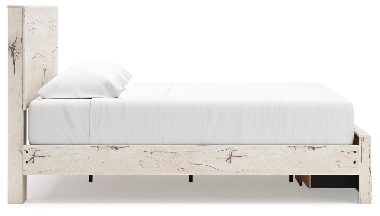 Lawroy Panel Storage Bed - CasaBella Furniture (San Antonio, TX)