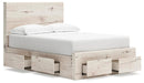 Lawroy Panel Storage Bed - CasaBella Furniture (San Antonio, TX)