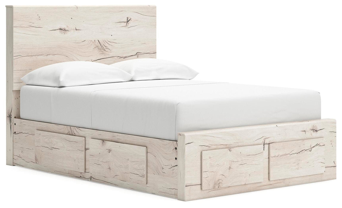 Lawroy Panel Storage Bed - CasaBella Furniture (San Antonio, TX)