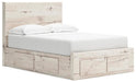 Lawroy Panel Storage Bed - CasaBella Furniture (San Antonio, TX)