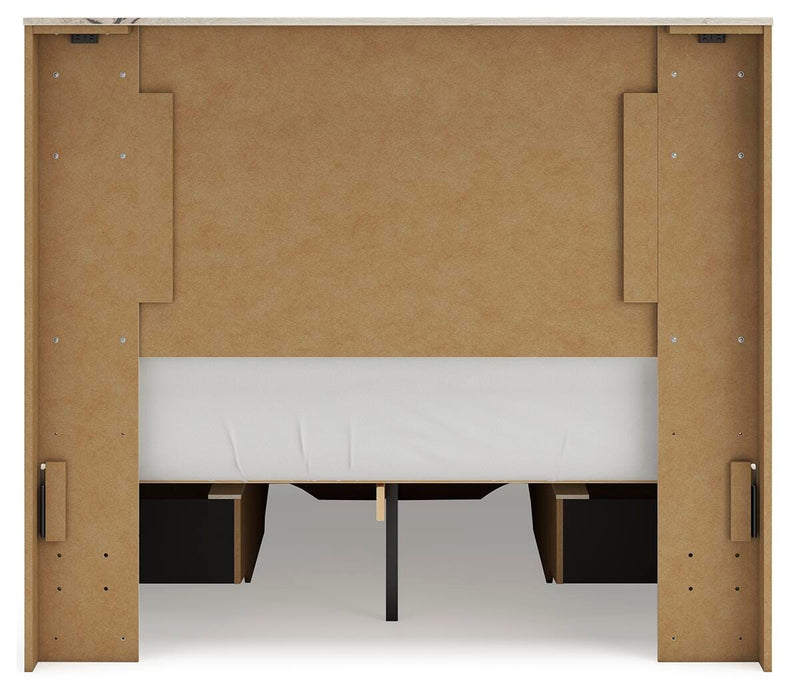 Lawroy Panel Storage Bed - CasaBella Furniture (San Antonio, TX)