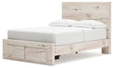 Lawroy Panel Storage Bed - CasaBella Furniture (San Antonio, TX)