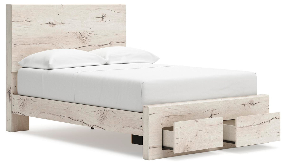 Lawroy Panel Storage Bed - CasaBella Furniture (San Antonio, TX)