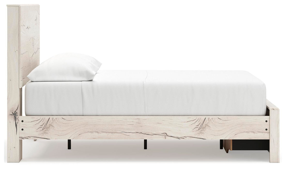Lawroy Panel Storage Bed - CasaBella Furniture (San Antonio, TX)
