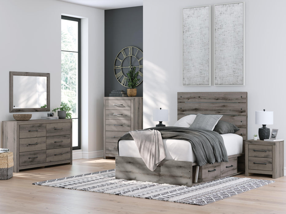 Graystorm Bed with Storage - CasaBella Furniture (San Antonio, TX)