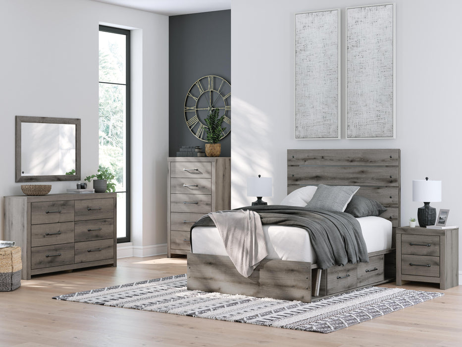Graystorm Bed with Storage - CasaBella Furniture (San Antonio, TX)