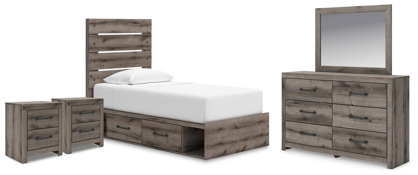 Graystorm Bedroom Set - CasaBella Furniture (San Antonio, TX)