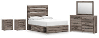 Graystorm Bedroom Set - CasaBella Furniture (San Antonio, TX)