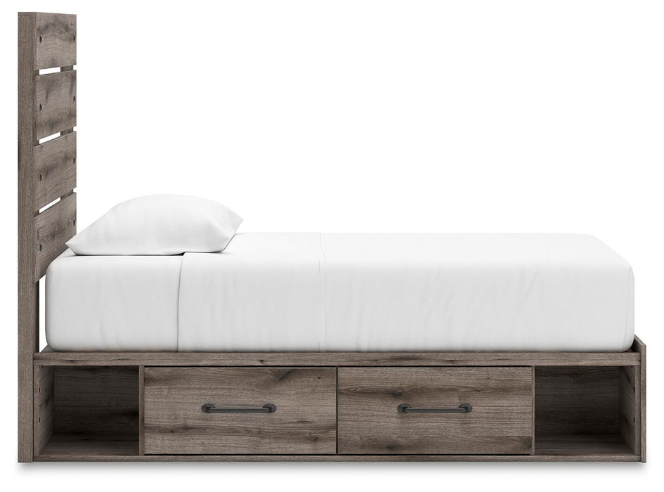 Graystorm Bed with Storage - CasaBella Furniture (San Antonio, TX)
