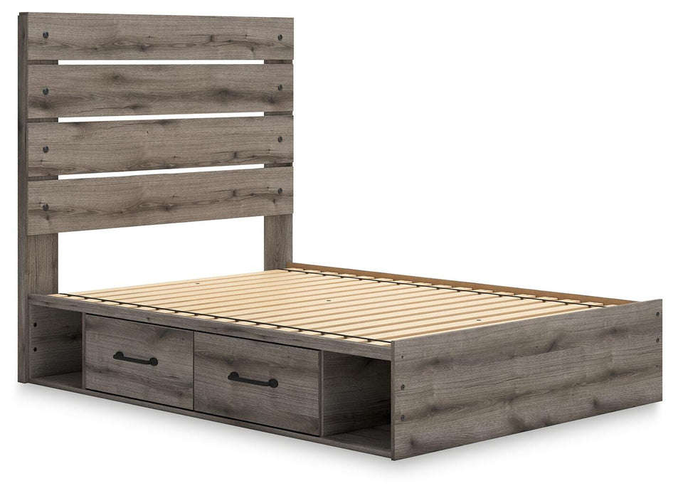 Graystorm Bed with Storage - CasaBella Furniture (San Antonio, TX)