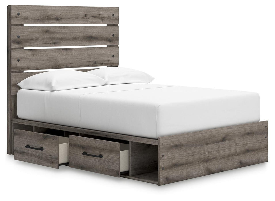 Graystorm Bed with Storage - CasaBella Furniture (San Antonio, TX)