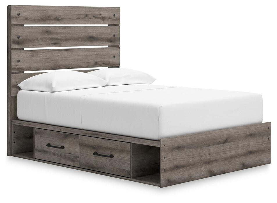 Graystorm Bed with Storage - CasaBella Furniture (San Antonio, TX)