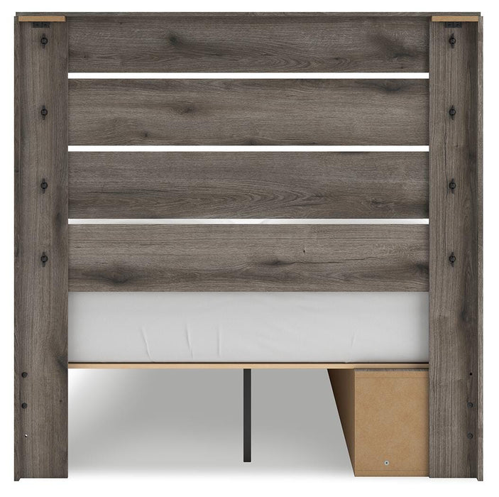 Graystorm Bed with Storage - CasaBella Furniture (San Antonio, TX)