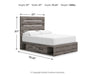 Graystorm Bed with Storage - CasaBella Furniture (San Antonio, TX)