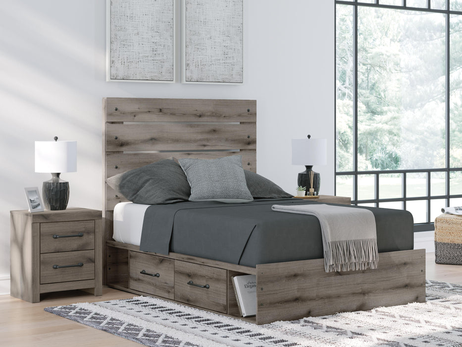 Graystorm Bed with Storage - CasaBella Furniture (San Antonio, TX)